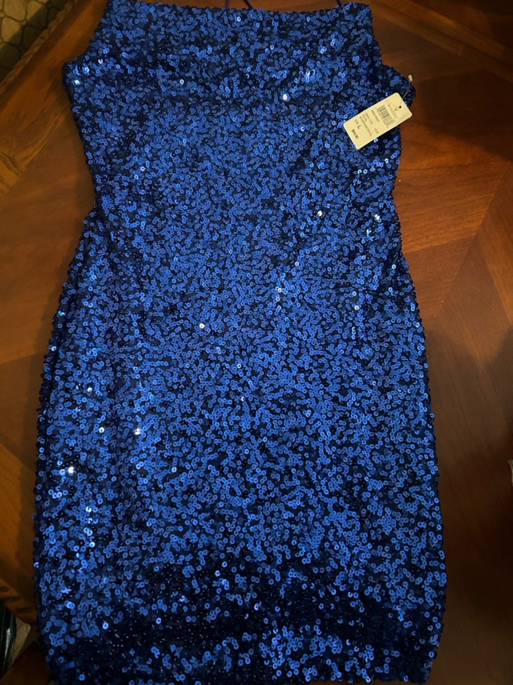 Windsor Royal Blue Sequin Dress